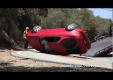 Калифорнийские водители учиться водить на горе Малхолланд драйв